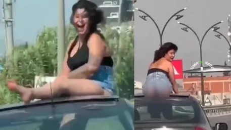 Nerede edep nerede haya... Sunroof üzerinde uygunsuz hareketler! Başsavcılık harekete geçti: 2 gözaltı
