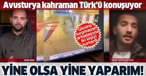 SON DAKİKA: Viyana’daki terör saldırısında iki kişinin hayatını kurtaran Türk vatandaşı A Haber’e konuştu