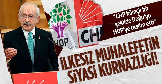 CHP bilinçli olarak Doğu ve Güneydoğu'yu siyaset üretmeyerek HDP'ye teslim etti!