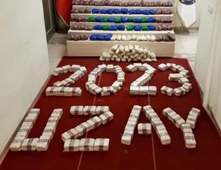 Polislerden dikkat çeken uzay mesajı