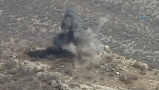 Gabar'da sıcak çatışma anları kamerada!