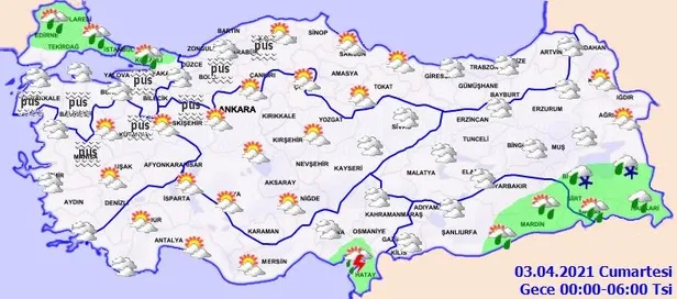 HAVA DURUMU | Meteorolojiden kuvvetli yağış ve çığ uyarısı! 2 Nisan İstanbul'da hava nasıl olacak?-7