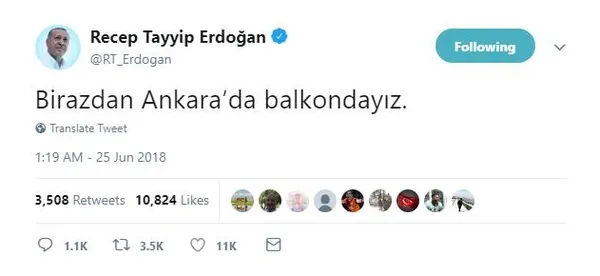 Cumhurbaşkanı Erdoğan balkon konuşması yaptı: "Tarih yazıyorsunuz"-5