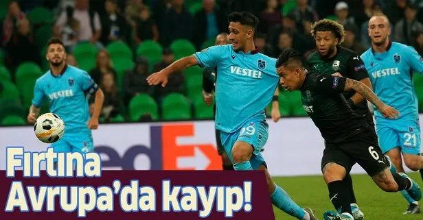 Krasnodar 3-1 Trabzonspor | MAÇ SONUCU