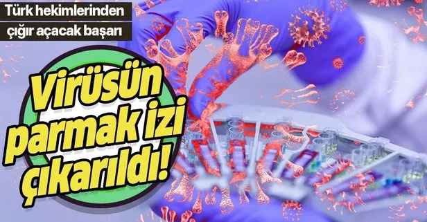 Koronavirüsün parmak izi çıkarıldı