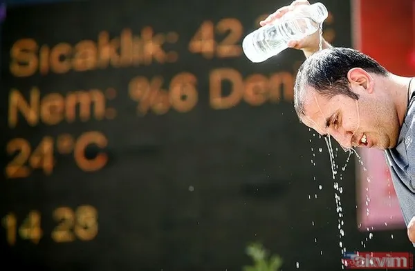 HAVA DURUMU | ALARM! Türkiye yanıyor! Son yılların en yüksek hava sıcaklıkları! AKOM'dan uyarı geldi! Bu saatlerde dışarı çıkmayın | 13 Temmuz 2023 hava durumu - 15