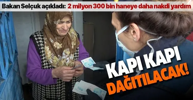 2 milyon 300 bin haneye daha destek verilecek
