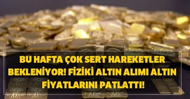 fiziki altin alimi altin fiyatlarini