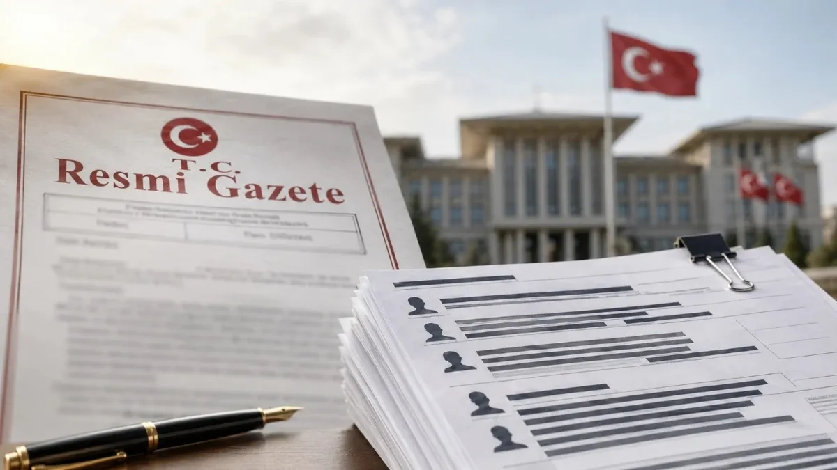 Photo: takvim.com.tr Turkey Announces Major Government and University Appointments in Official Gazette