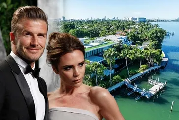 David Beckham’ın 60 milyon sterlinlik malikanesi ilk kez görüntülendi! Dokuz yatak odası, spa, özel sinema...