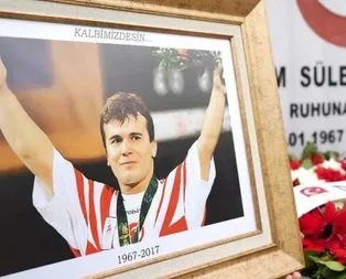 Naim Süleymanoğlu anıldı