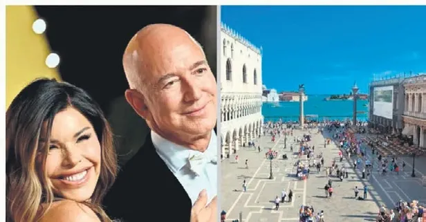 Üç gün üç gece Venedik masalı: Ünlü milyarder Jeff Bezos ve Lauren Sanchez evleniyor!