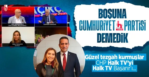 Fondaş ağı: CHP'li Ali Mahir Başarır'ın eşi Sebla Başarır, Halk TV'nin avukatı çıktı!