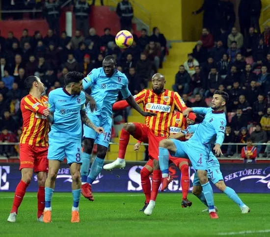 Fırtına, Kayseri'de esti! (MS: Kayserispor 0-2 Trabzonspor)-1