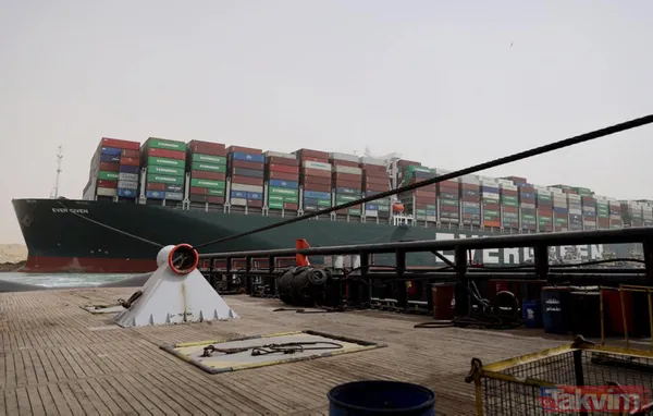 SON DAKİKA: Dünya ticareti durdu! Süveyş Kanalı tıkandı! Haftalar sürebilir - 9