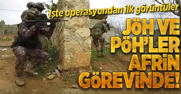 JÖH ve PÖH'ler Afrin görevinde