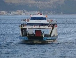 Yarınki feribot seferlerinin bazıları iptal edildi