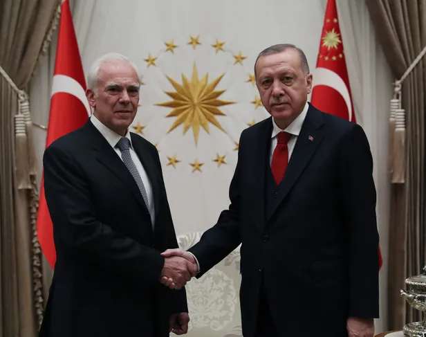 Başkan Erdoğan, Yunan Büyükelçi'yi kabul etti! İşte dikkat çeken o an-5