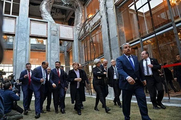 Merkel TBMM'yi ziyaret etti-1