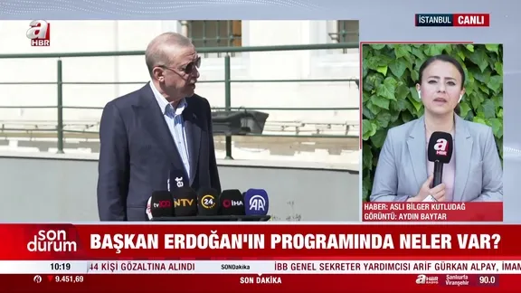 Başkan Erdoğan İstanbul'da!
