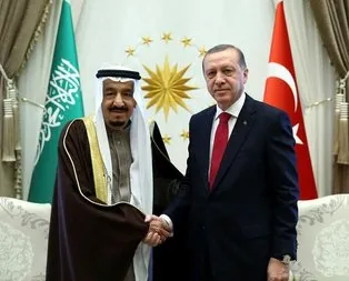 Kral Selman’dan Erdoğan’a tebrik telefonu
