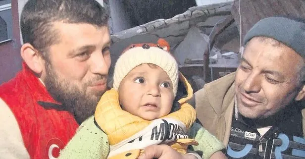 8 aylık Ömer Adnan depremde tüm ailesini kaybetti! Yüreklere dokunan hikaye...