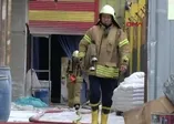 Tuzla'da boya fabrikasında yangın