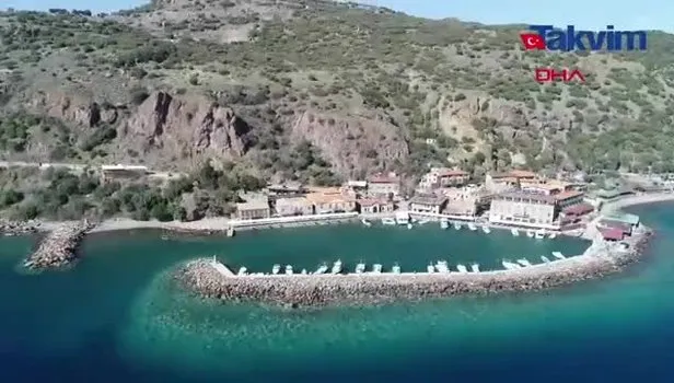 Assos’ta tehlike oluşturan büyük kayalar için harekete geçildi! turistik tesisler 500 gün kapalı kalacak