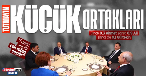 Altılı Masa'nın küçük ortakları coştu bir kere! Önce Ahmet Davutoğlu sonra Ali Babacan şimdi de Demokrat Parti