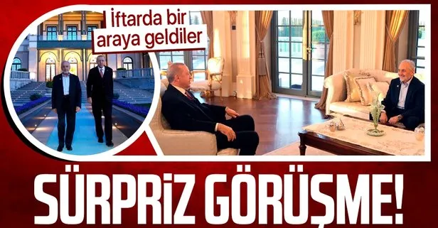 Son dakika: Başkan Recep Tayyip Erdoğan Oğuzhan Asiltürk ile iftar yemeğinde bir araya geldi