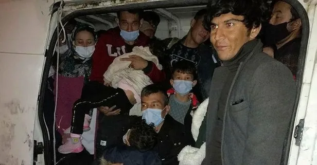 Van’da göçmen kaçakçılarına operasyon! 66 kaçak göçmen ve 5 organizatör yakalandı