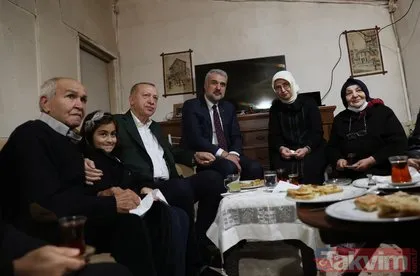 SON DAKİKA: Başkan Recep Tayyip Erdoğan’dan 2022’nin ilk gününde sürpriz ziyaret! Hatem Kurt’un evine gitti