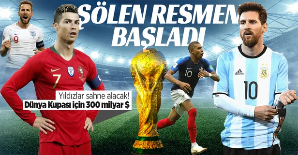 Katar 2022 Dünya Kupası başladı! Dünya yıldızları sahne alacak! 300 milyar dolar harcandı