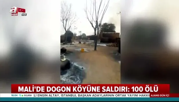 Mali'de kanlı saldırı: 100 kişi öldü