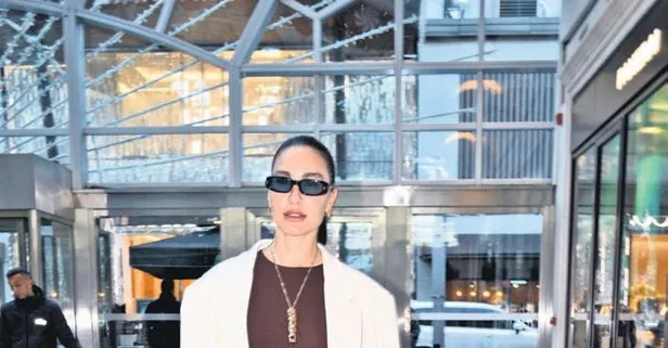 Çekime yetişiyorum! Ece Sükan İstinye'de görüntülendi