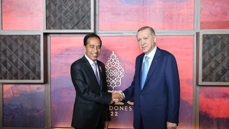 Joko Widodo ile Başkan Recep Tayyip Erdoğan