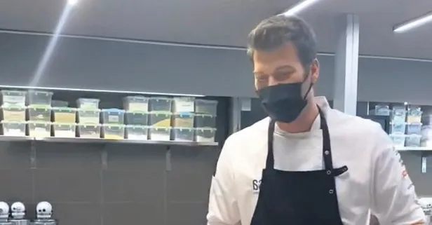 Kıvanç Tatlıtuğ mutfakta şov yaptı! Hamile eşi Başak Dizer'den yorum gecikmedi