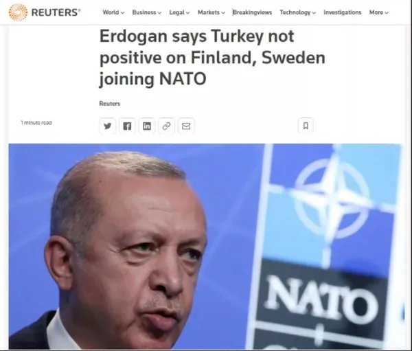Başkan Erdoğan’ın NATO açıklaması İsveç ve Finlandiya’yı rahatsız etti!