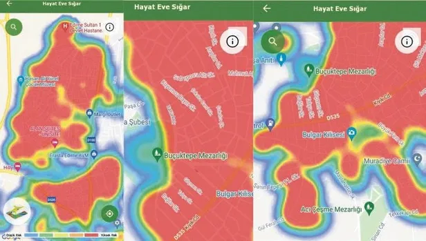 Edirne’de günlük vaka sayısı 250’ye çıktı! Hayat Eve Sığar’da şehrin haritası kıpkırmızıydı-1
