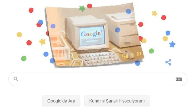 Google'ın 21. Yaş Günü'ne özel Doodle! Google ne zaman kuruldu? İşte Google'ın tarihçesi-1