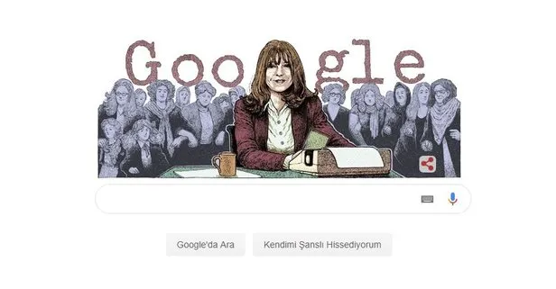 Google’ın Doodle’ı Duygu Asena kimdir? Google Duygu Asena’nın 73. yaş gününü kutluyor!