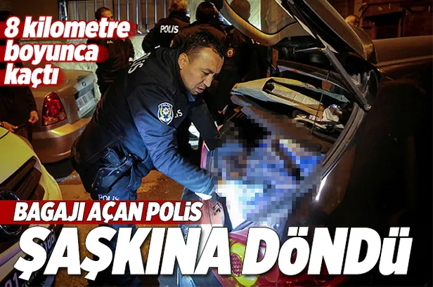 Adana'da dur ihtarına uymayan araç 8 kilometre boyunca kovalandı-1