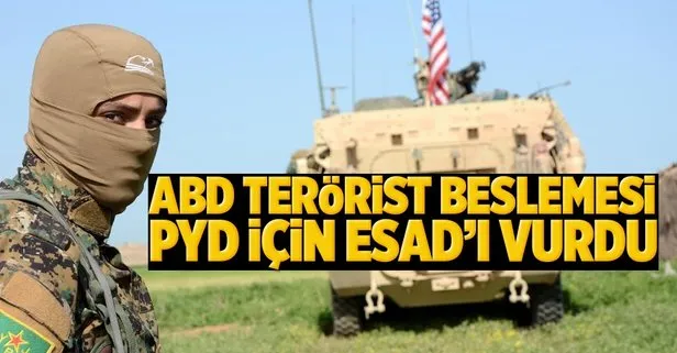 Esad PYD’yi ABD Esad’ı vurdu!