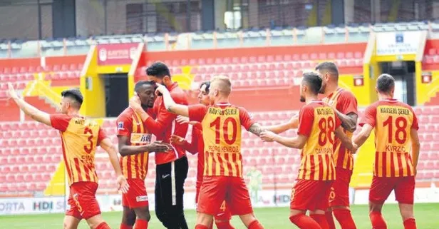 Kayserispor’a hayat öpücüğü