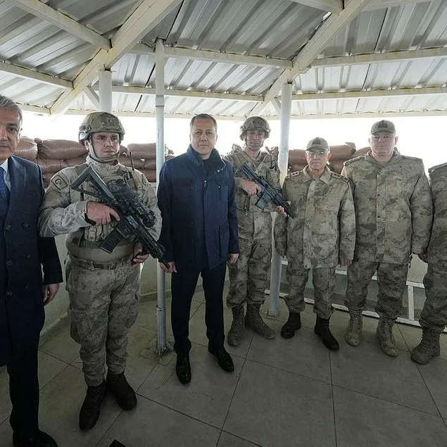 Jandarma üs bölgesine ziyaret