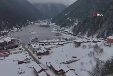 Uzungöl buz tuttu