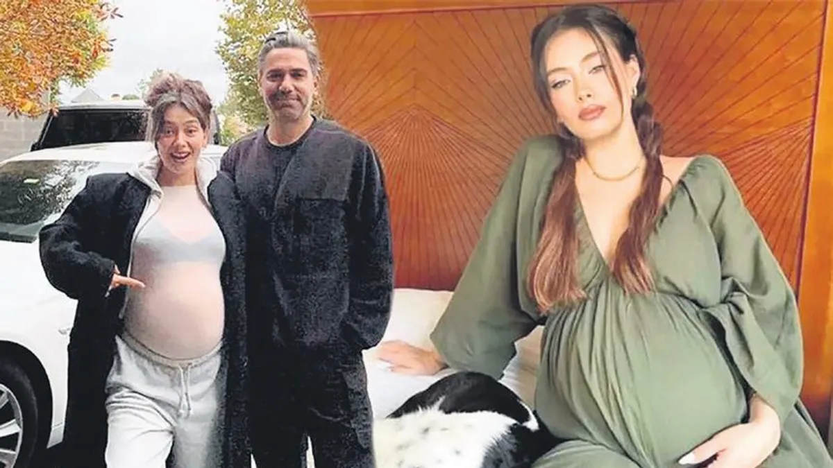 Neslihan Atagül'den karnı burnunda poz!