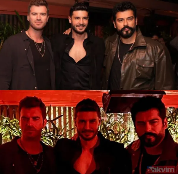 Yok böyle bir ekip! Kıvanç Tatlıtuğ Burak Özçivit ve Berk Oktay bir araya geldi ortalık birbirine girdi "25 sene..." Kuruluş Osman'ın Konur Bey'i... - 6