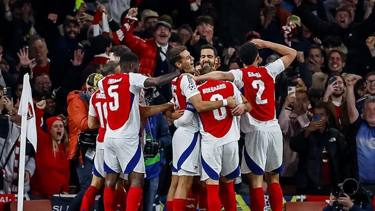 Arsenal Real Madrid'i farklı geçti!