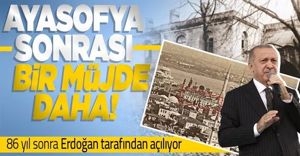 86 yıl sonra ihya edilen Ayasofya Fatih Medresesi yarın Başkan Recep Tayyip Erdoğan tarafından açılacak